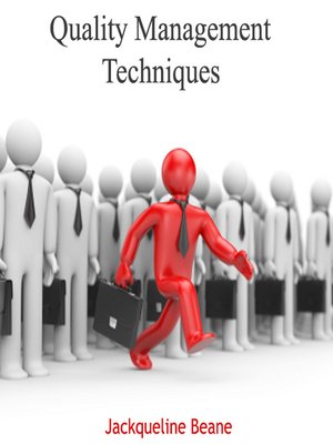 cover image of Quality Management Techniques